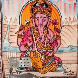 Urban Ganesha Tapestry